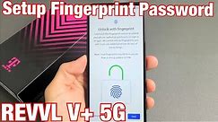 REVVL V+ 5G: How to Setup Fingerprint Password to Unlock Phone