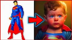 💥 SUPERHEROES but BABIES 💥 All Characters (Marvel & DC) 💥