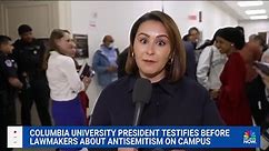 Columbia University president testifies on antisemitism on campus