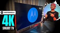 Motorola 50 Inch 4K Smart Tv Unboxing & Review #smarttv