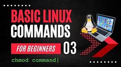 Linux Commands for Beginners | chmod command | Linux Commands Cheat Sheet #linux #tutorial