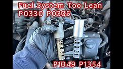 Lexus Rx300 VVT Solenoids & Fuel System Too Lean Fix - Codes P0330 / P0335 / P01349 / P1254
