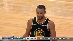 Stephen Curry delivers insane over-the-head no-look pass