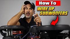 How to Wire Up Subwoofers for Car Audio Stereo System