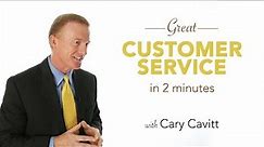Customer Service Consultant: Great Service in 2 Minutes