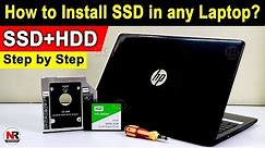How to Install SSD in any Laptop | How to use SSD and HDD together in Laptop | How to Install SSD?
