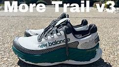 New Balance More Trail v3 Shoe Review | Is this the best trail running shoe?