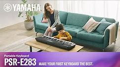 Yamaha Portable Keyboard PSR-E283 Overview Video