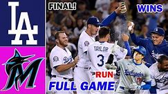 Dodgers Vs. Marlins [ FULL GAME ] (FISRT WINS) 6 - 5 - 2024 | MLB Season 2024