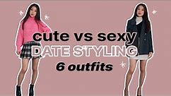 CUTE VS SEXY Date Outfits l K-Fashion
