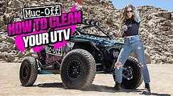 How To Clean Your UTV