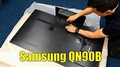 Samsung QN90B QLED 2022 Unboxing, Setup, Test and Review with 4K HDR Demo Videos