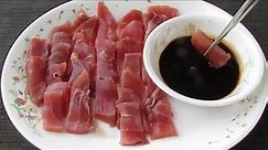 Tuna Sashimi | Simple Recipe