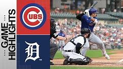 Cubs vs. Tigers Game Highlights (8/21/23) | MLB Highlights