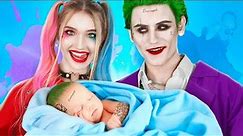 Superheroes Expecting a Baby! Harley Quinn and Joker Became Parents