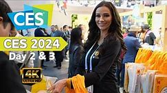 CES 2024 Las Vegas. Tours and highlights, Day 2 & 3 [4K video]