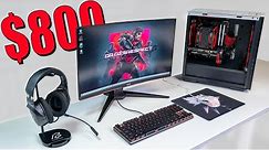 $800 FULL PC Gaming Setup Guide (With Upgrade Options)