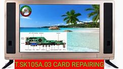 17 Inch China LCD LED Tv T.SK105A.03 Card Repairing Altaf Electronic