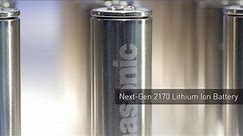 Next Gen 2170 Lithium Ion Battery | #PanasonicCES 2018