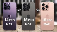 iPhone 16 Pro Max Vs iPhone 15 Pro Max Vs iPhone 14 Pro Max | iPhone 16 Pro Max What's New