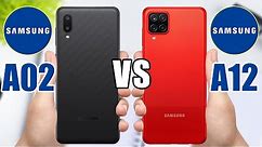 Samsung Galaxy A02 vs Samsung Galaxy A12