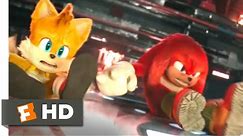 Sonic the Hedgehog 2 (2022) - Knuckles & Tails vs. Robotnik Scene (9/10) | Movieclips