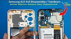 Samsung Galaxy A23 Disassembly | Teardown || All Internal Parts of Samsung A23 | How to Open A23