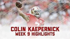 Colin Kaepernick's Near 400-Yard Performance! | Saints vs. 49ers | NFL Week 9 Player Highlights