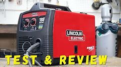 Lincoln 140 / 180 Welder TEST & REVIEW