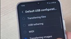 Where I can find USB settings in Samsung? #techtips #tutorial #howto #samsunggalaxy #shorts