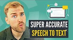 Speech to Text: 7 Tools You MUST Know
