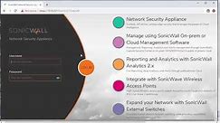 SonicWall: Getting Started with the SonicWall Firewall Setup Wizard