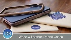 Grovemade iPhone 7 Bumper & Folio Cases are Crafted from Wood & Leather - Review