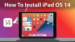 How To Install iOS 14 in iPad - Easiest Way
