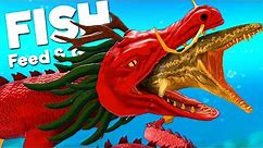 *NEW* MYTHICAL DRAGON MONSTER! | Feed And Grow Fish