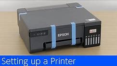 L8050 - Setting Up a Printer