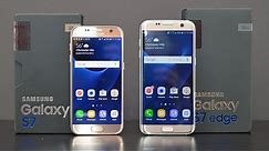 Samsung Galaxy S7 vs S7 Edge: Unboxing & Review