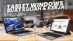 TABLET WINDOWS MURAH TERBAIK 2024 | REVIEW TABLET PC WINDOWS 10 INCH 2 IN 1 NEXTFUN HARGA TERMURAH