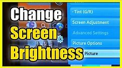 How to Change Brightness & Dark Screen on Samsung Smart TV (Easy Method)