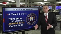 How do the Astros make the playoffs? Houston-Arizona series sweep locks up 2023 AL West, but Rangers-Mariners outcome ties in