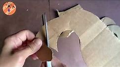 Make your Own Cardboard Dinosaurs (Step by Step Tutorial for Beginners)