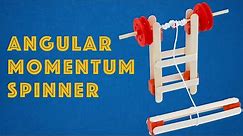 Young Engineers - Angular Momentum Spinners - DIY Science and Engineering Gadget for Kids