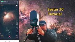 Seestar S50 Setup Tutorial & Initial Review #smarttelescope