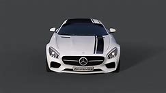 Mercedes-AMG GT Coupe 3D Model - Turntable 3