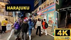TOKYO, JAPAN 🇯🇵 [4K] HARAJUKU — 1 HOUR Walking Tour
