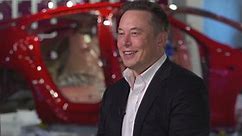 Elon Musk talks about his Twitter use on 60 Minutes in 2018