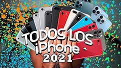 TODOS los IPHONE en un VIDEO - iPhone 1 hasta Iphone 13 PRO MAX