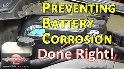 How to properly clean & protect your battery terminals from corrosion!