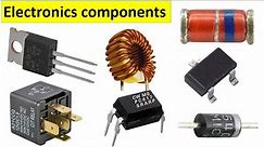 Electronics components names part 1, guide to electronics components