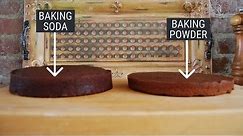 Here's the difference between baking powder and baking soda — and how to substitute one for another